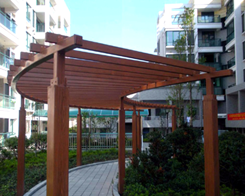 小品廊架08
